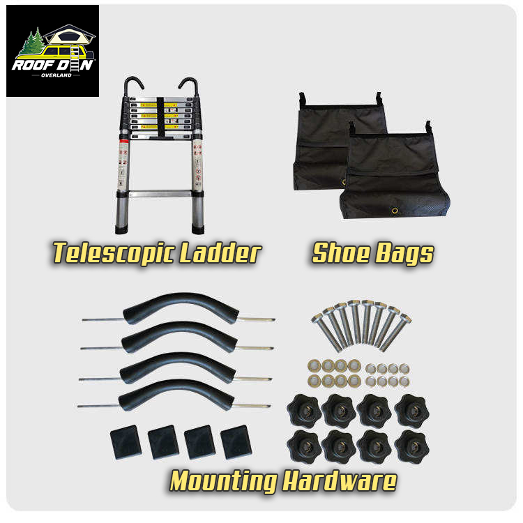 RoofDen Nightwolf Ultralight Roof Top Tent – 2 Person