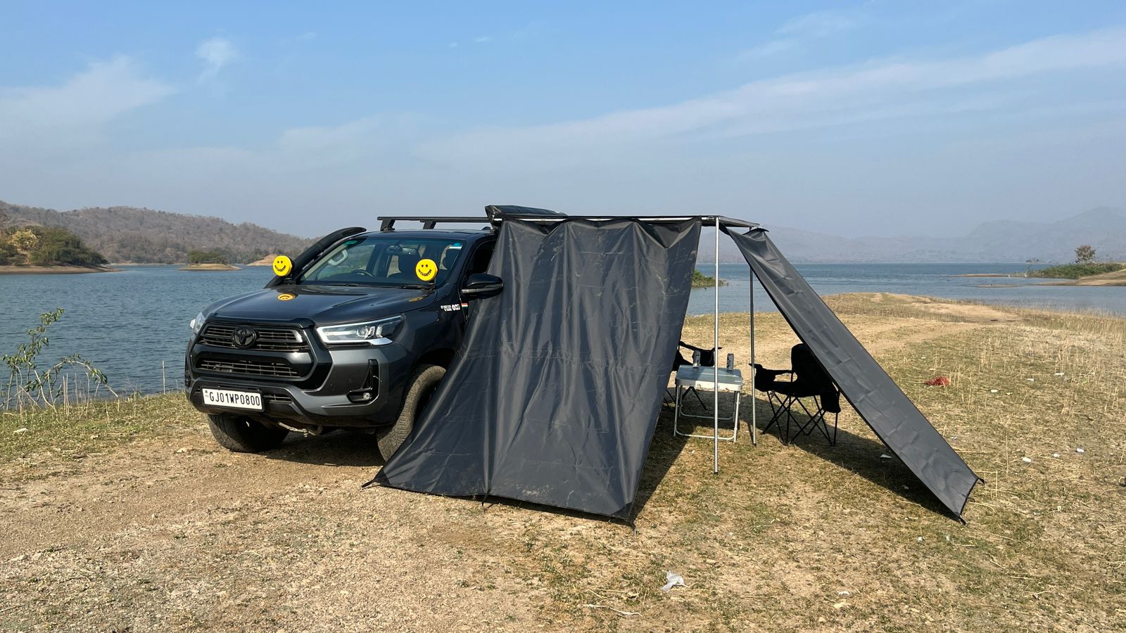 Awning Extension Walls Kit (Side + Front Wall)