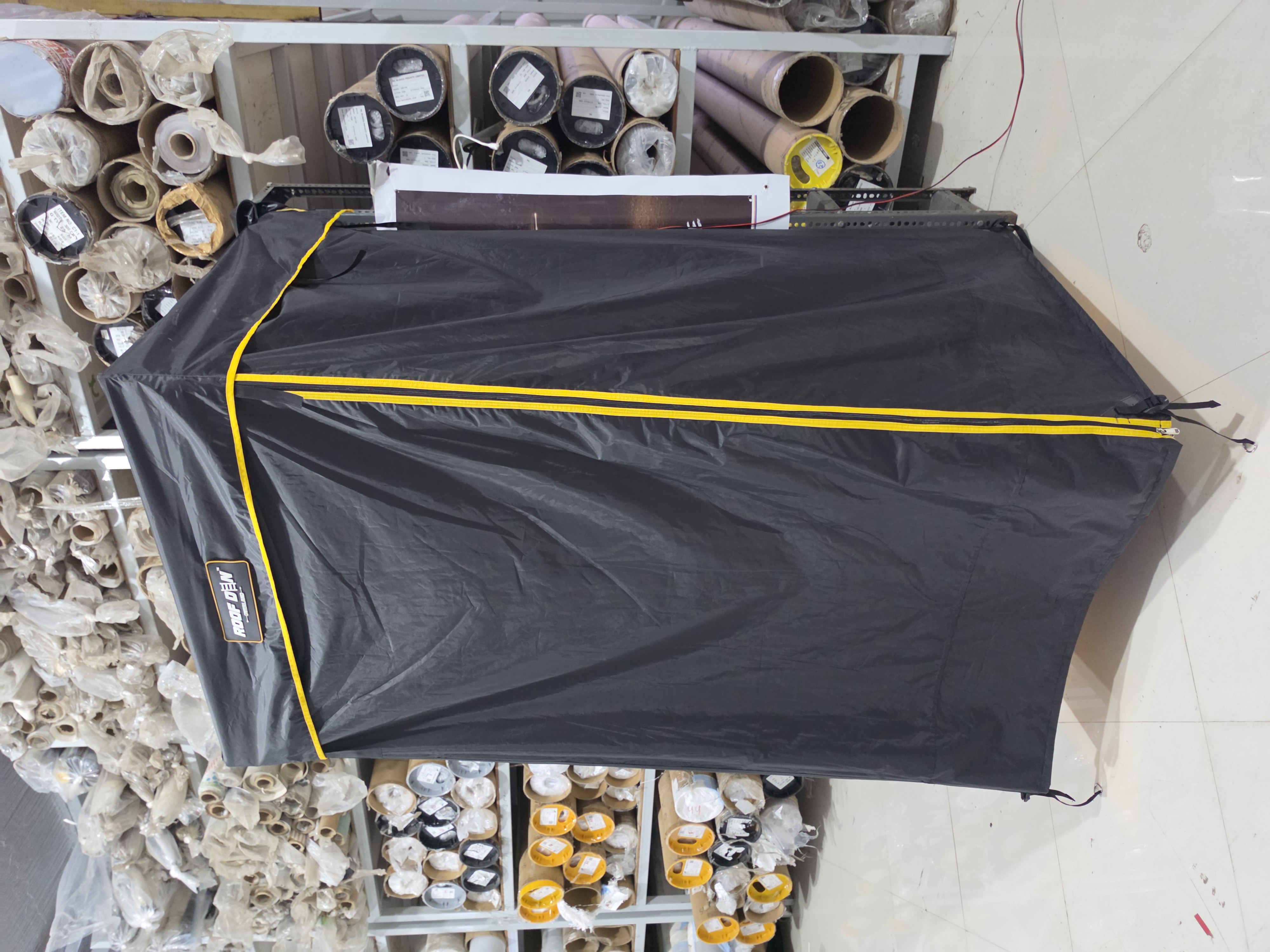 Vehicle Shower Tent Ensuite with LED Lights
