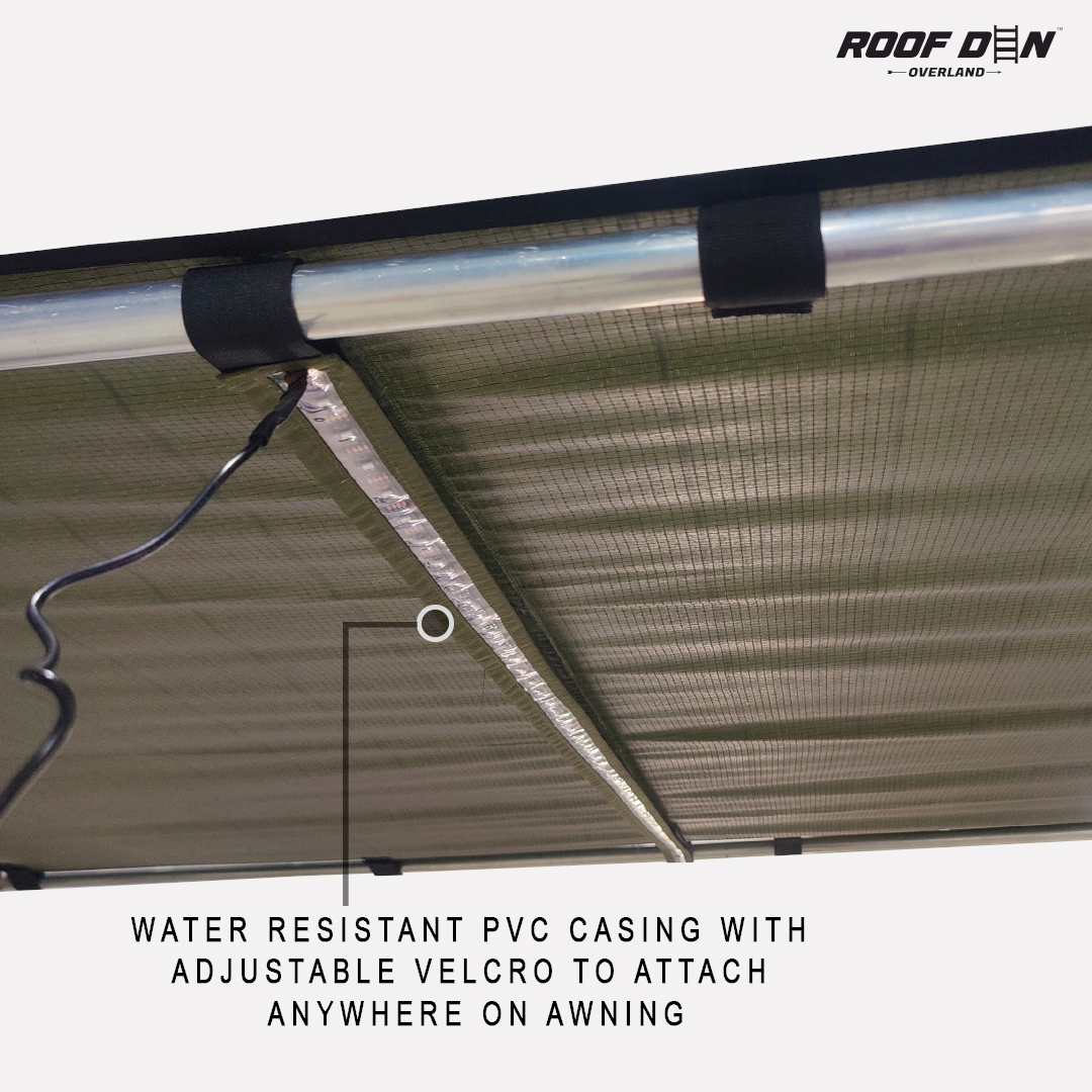 LED Light With Casing For Awning And Roof Top Tent