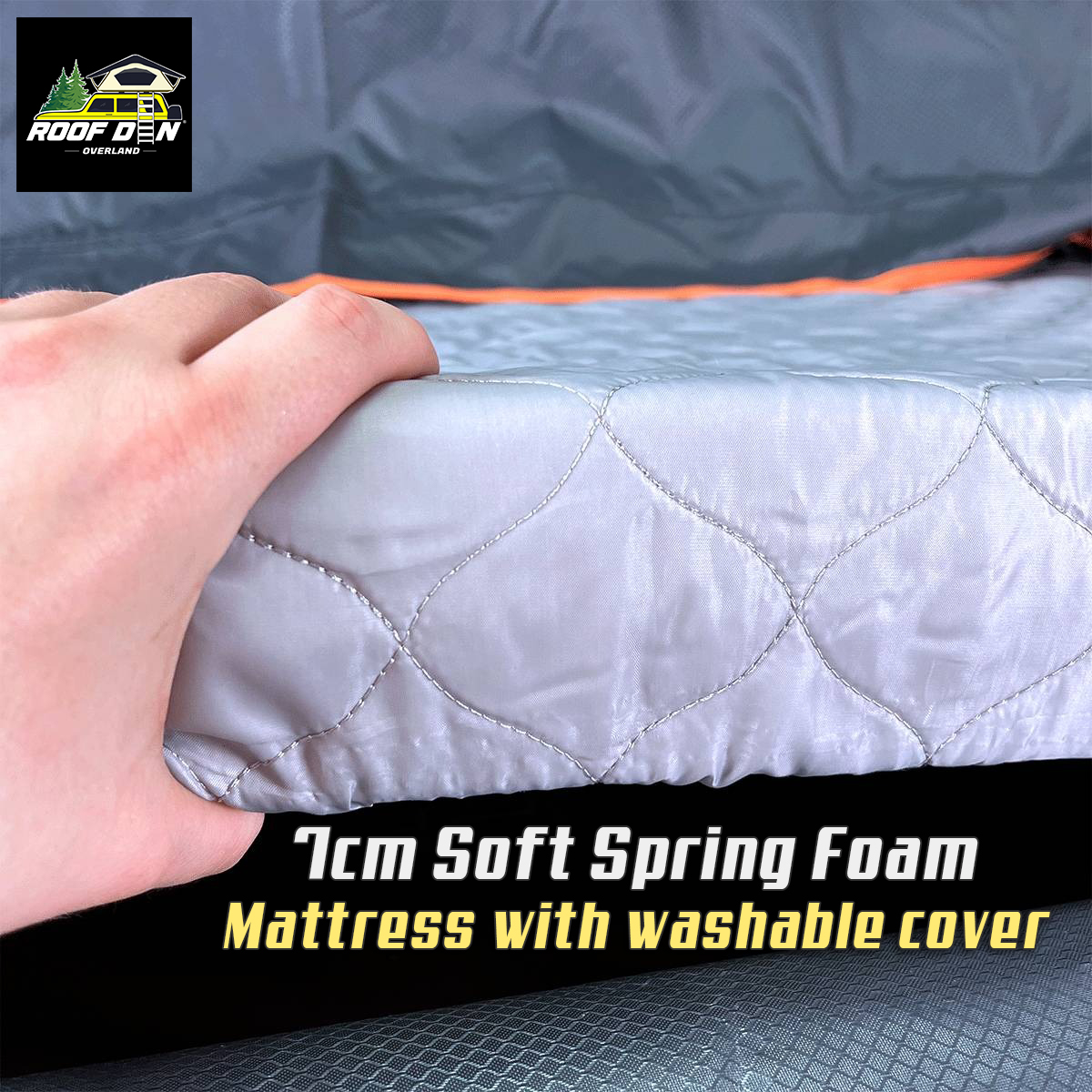 RoofDen Nightwolf Ultralight Roof Top Tent – 2 Person