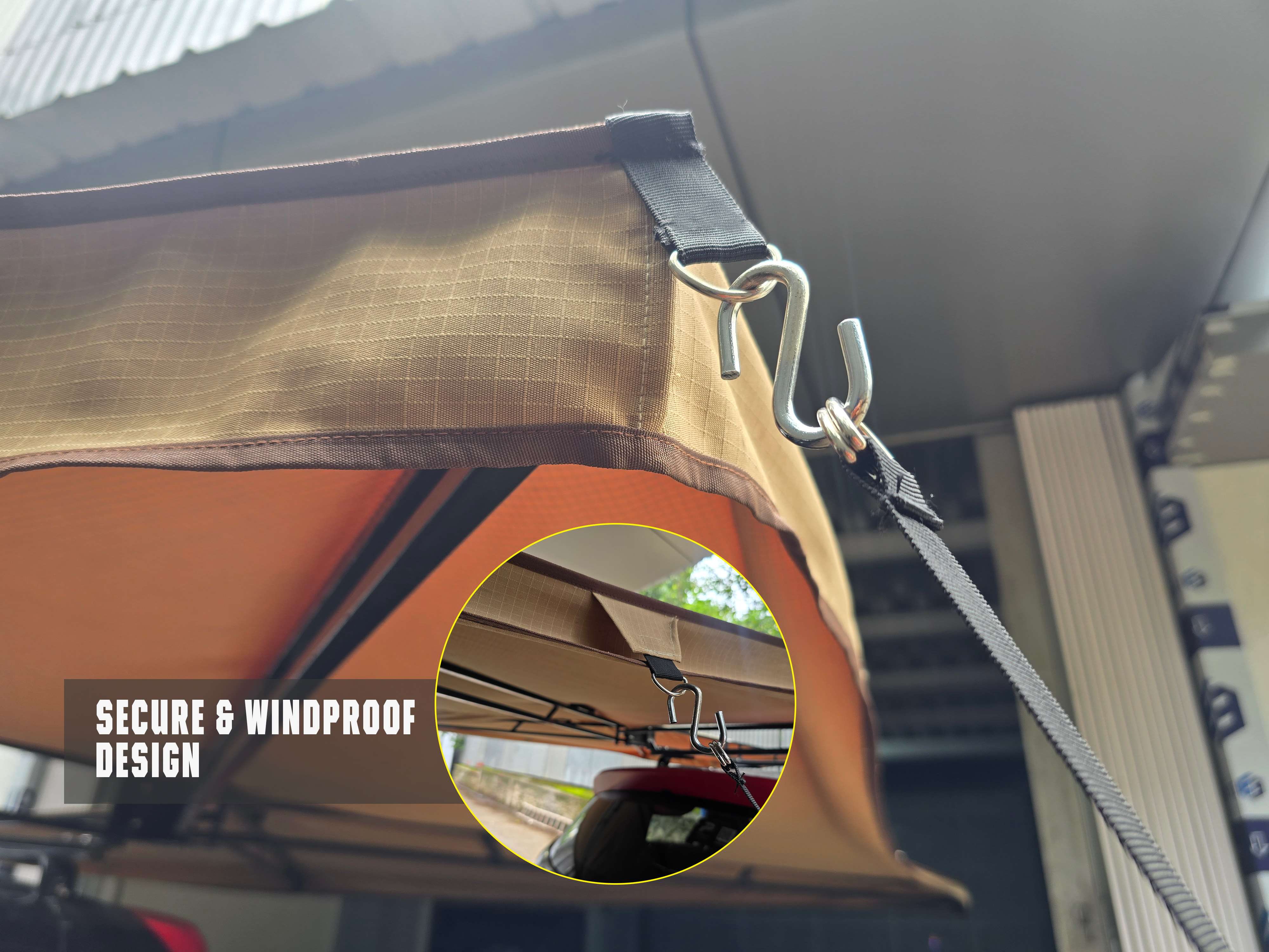 Grizzly Freestanding 270° Awning